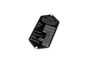 Tabliczka znamionowa Jawa 175 "196."