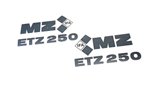 Naklejki MZ ETZ 250 '83-'85 kpl. czarne